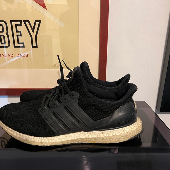 Adidas ultraboost black men’s size 11 - Picture 4 of 6